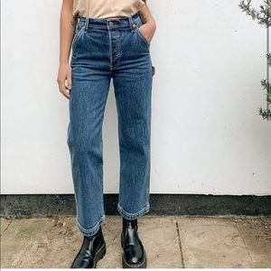 NWOT Levi's Ribcage Ankle Utility Straight Leg Jeans